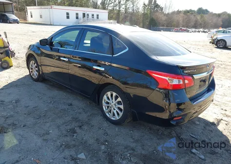 2017 Nissan Sentra S z USA, uszkodzony, nr VIN 3N1AB7AP1HY243873